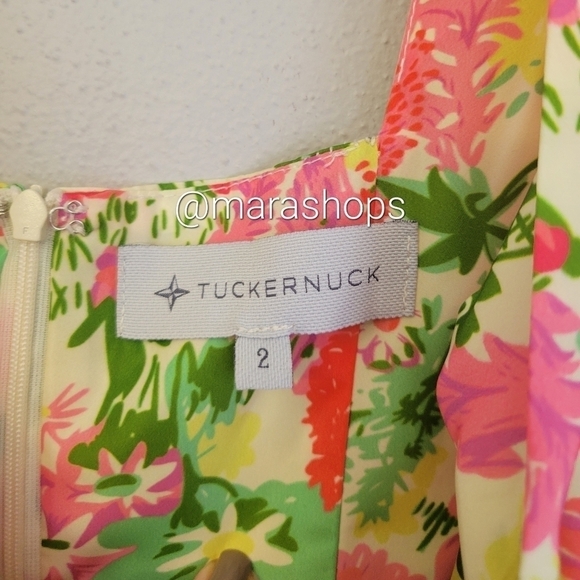 Tuckernuck Fiora Pleat Dress - Picture 6 of 8
